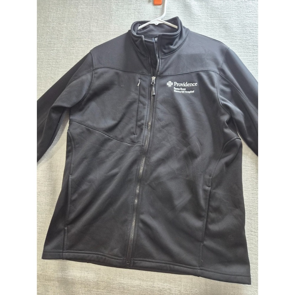 Edwards Santa Rosa Memorial Hospital Performance Tek Jacket Womens Large Black